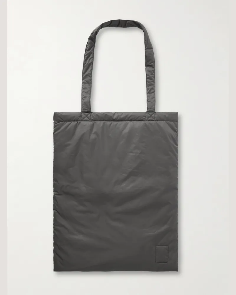 DRKSHDW by Rick Owens Gepolsterte Tote aus Shell Grau