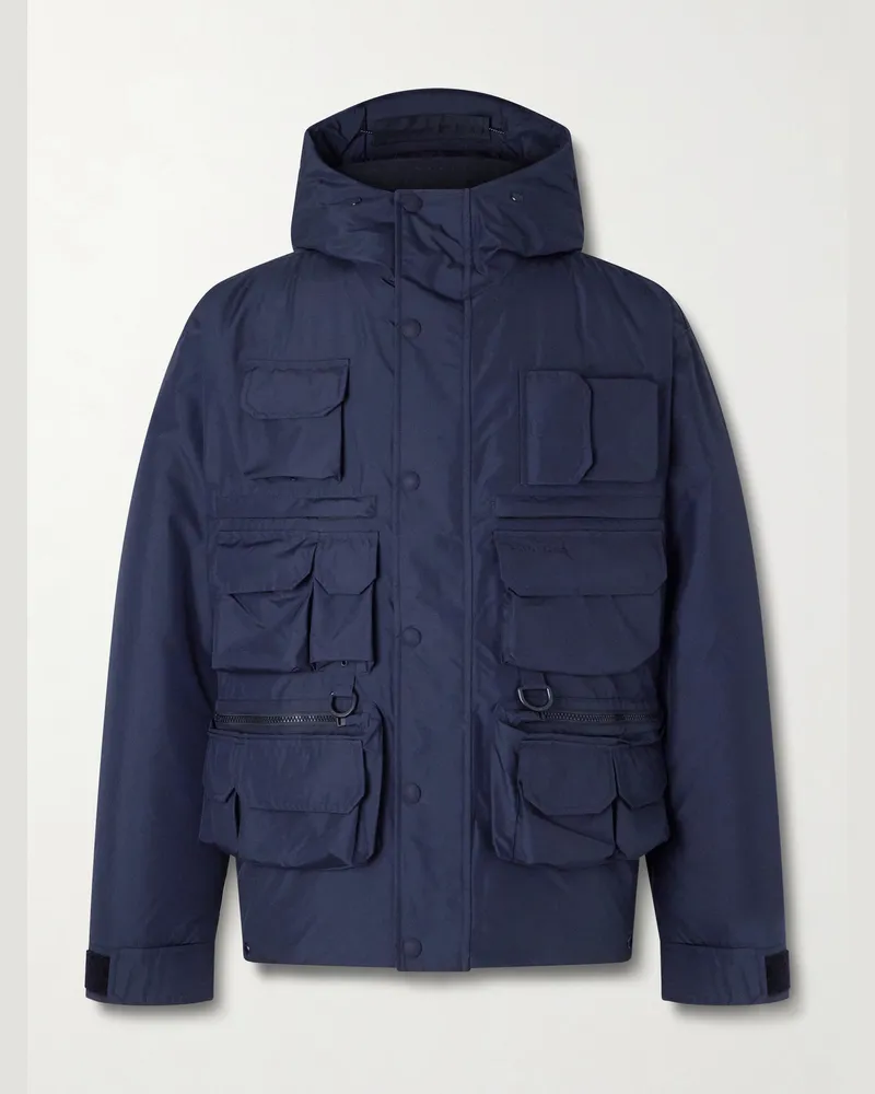 Ralph Lauren Padded Shell Hooded Field Jacket Blue
