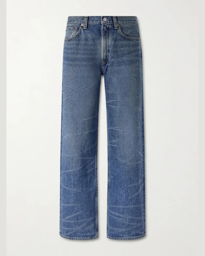 AGOLDE Luka Straight-Leg Jeans Blue