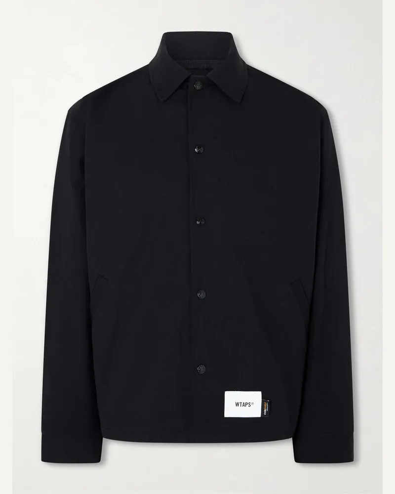 WTAPS Chief Cotton-Blend CORDURA® Jacket Black
