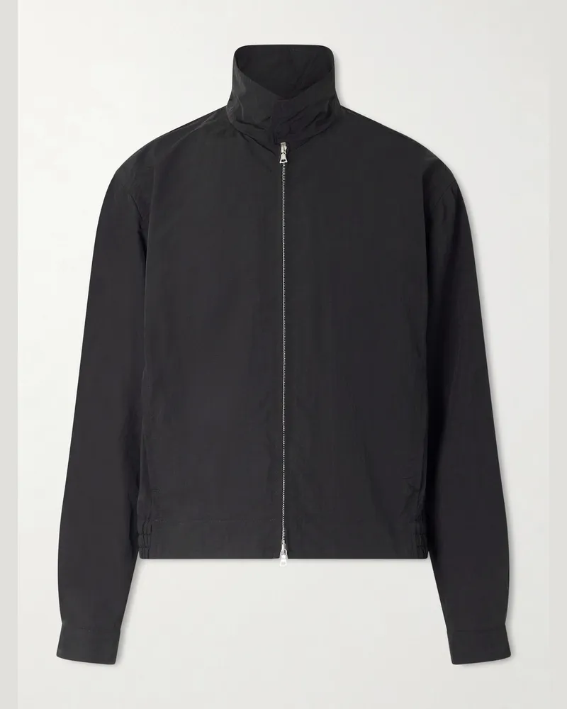 Dries van Noten Shell Blouson Jacket Black