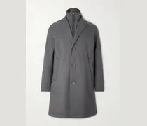 Mantel aus Shell mit abnehmbarer Weste