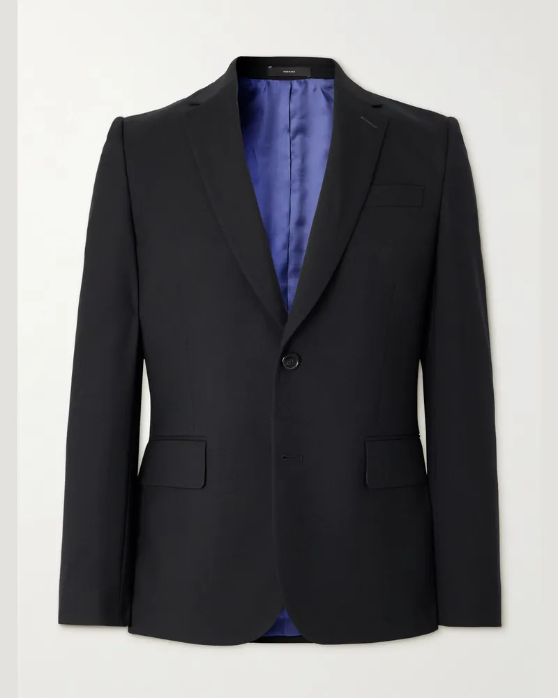 Paul Smith Soho Slim-Fit Wool-Twill Suit Jacket Black