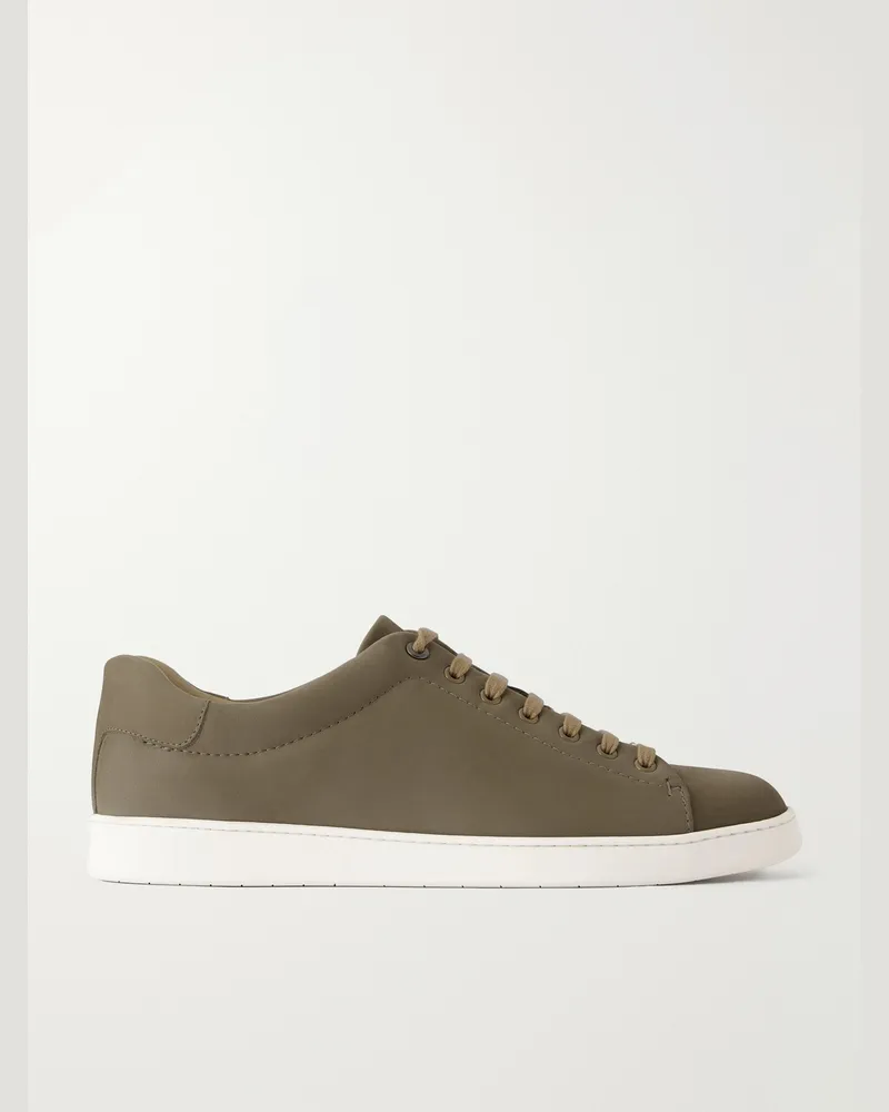 Brioni Suede Sneakers Green