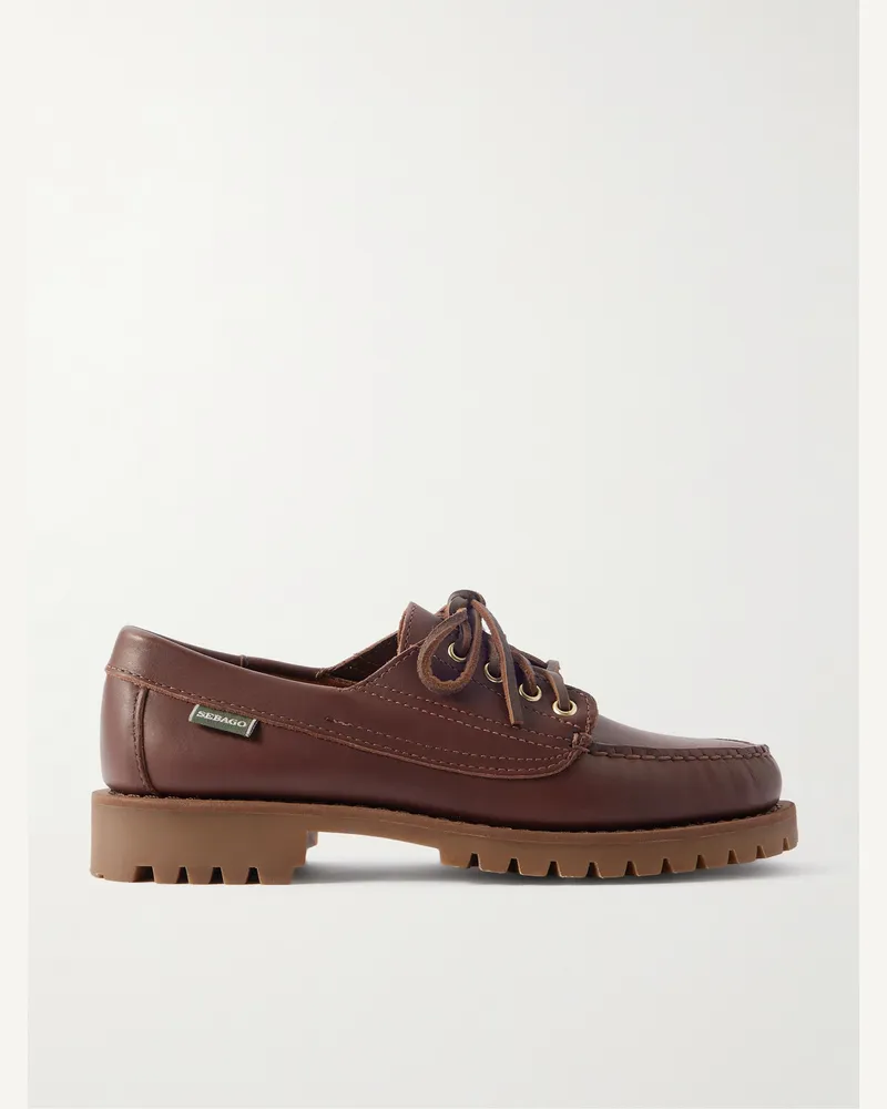Sebago Askook Bootsschuhe aus Leder Braun