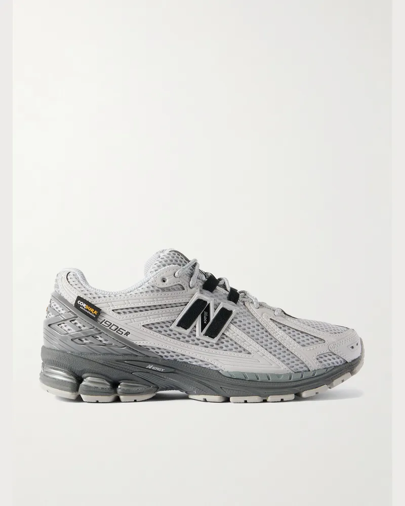 New Balance 1906R Sneakers aus Mesh mit Einsätzen Grau