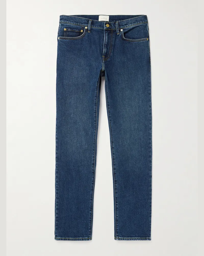 Sid Mashburn Clift gerade geschnittene Jeans Blau