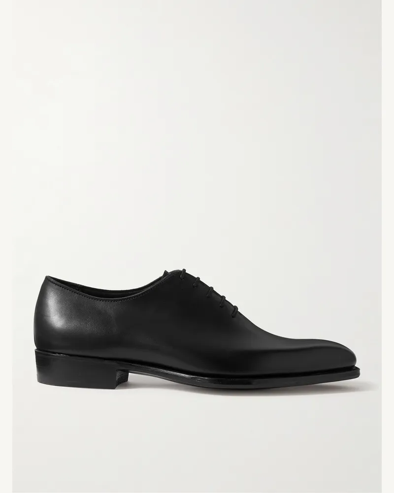 George Cleverley Merlin Oxford-Schuhe aus Leder Schwarz