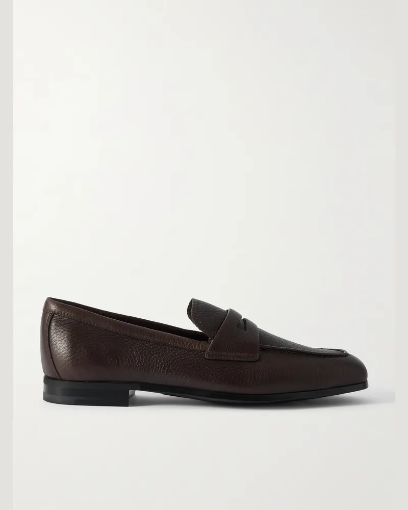 Church's Milton Full-Grain Deerskin Loafers Brown