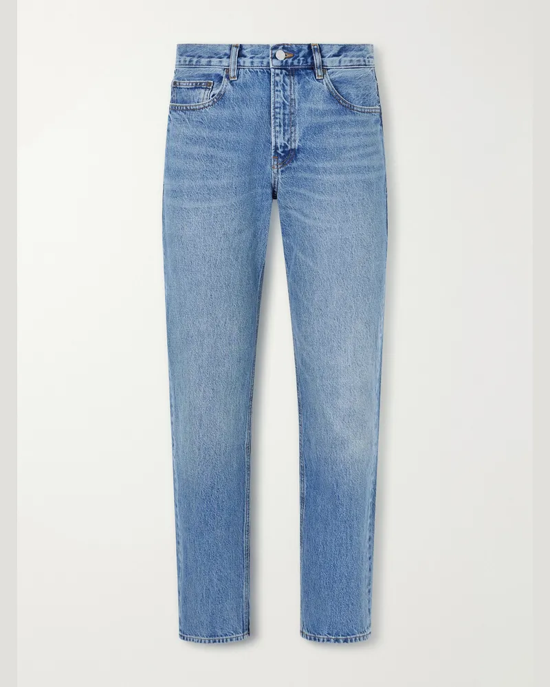 Frame Denim The Classic Straight-Leg Jeans Blue