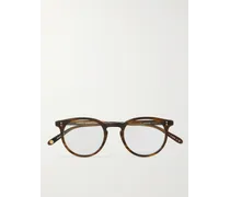 Carlton Brille mit rundem Rahmen aus Azetat in Schildpattoptik
