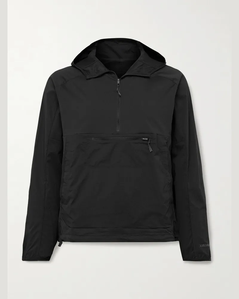 LULULEMON Jacke aus recyceltem Glyde™-Material mit kurzem Reißverschluss Schwarz