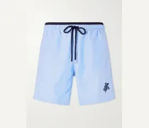 Moka Straight-Leg Mid-Length ECONYL® Swim Shorts