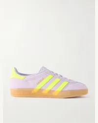 adidas Gazelle Indoor Sneakers aus Leder Lila