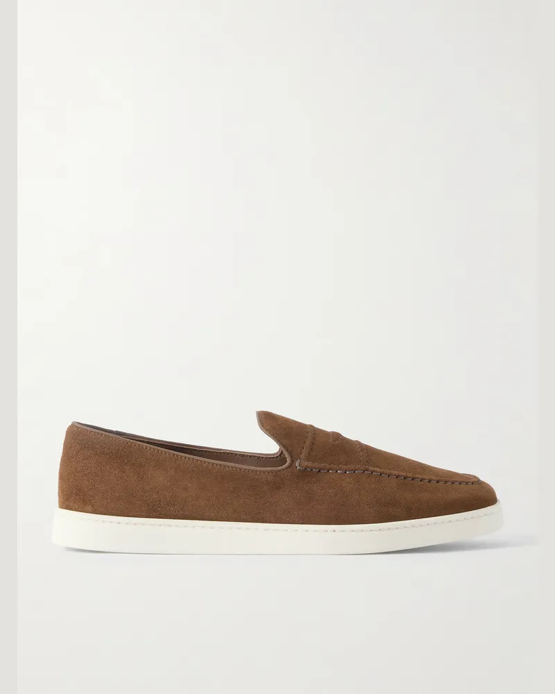 Church's Peebles Suede Loafers Brown