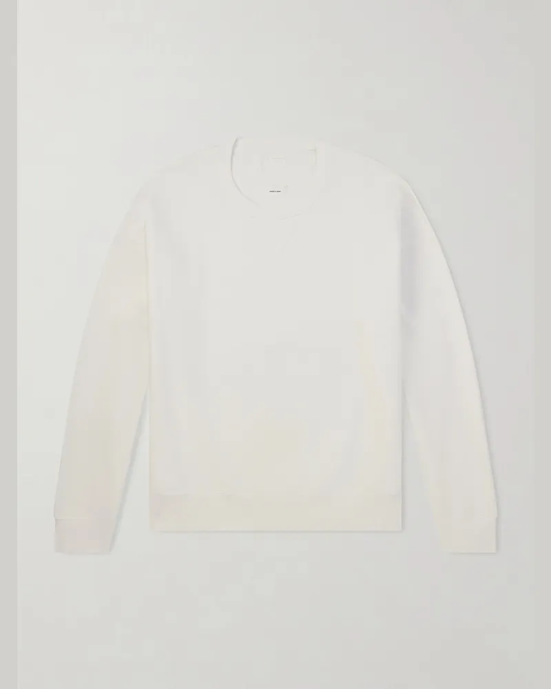 Visvim Jumbo SB Sweatshirt aus Baumwoll-Jersey Weiß