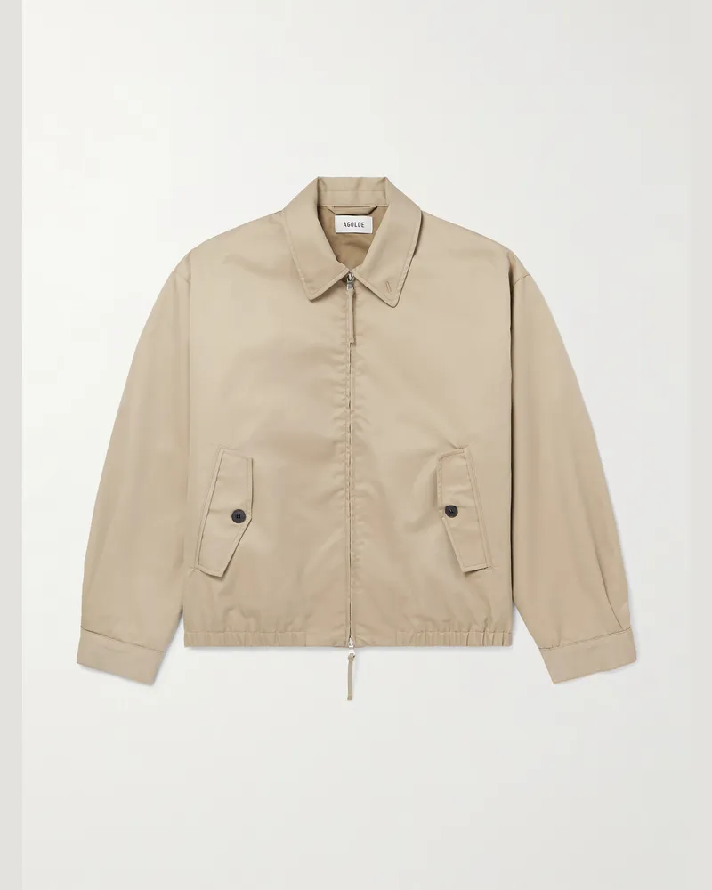 AGOLDE Torres Jacke aus Twill aus einer Baumwollmischung Neutral
