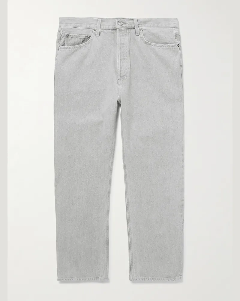 AGOLDE 90's gerade geschnittene Jeans aus Bio-Denim Grau