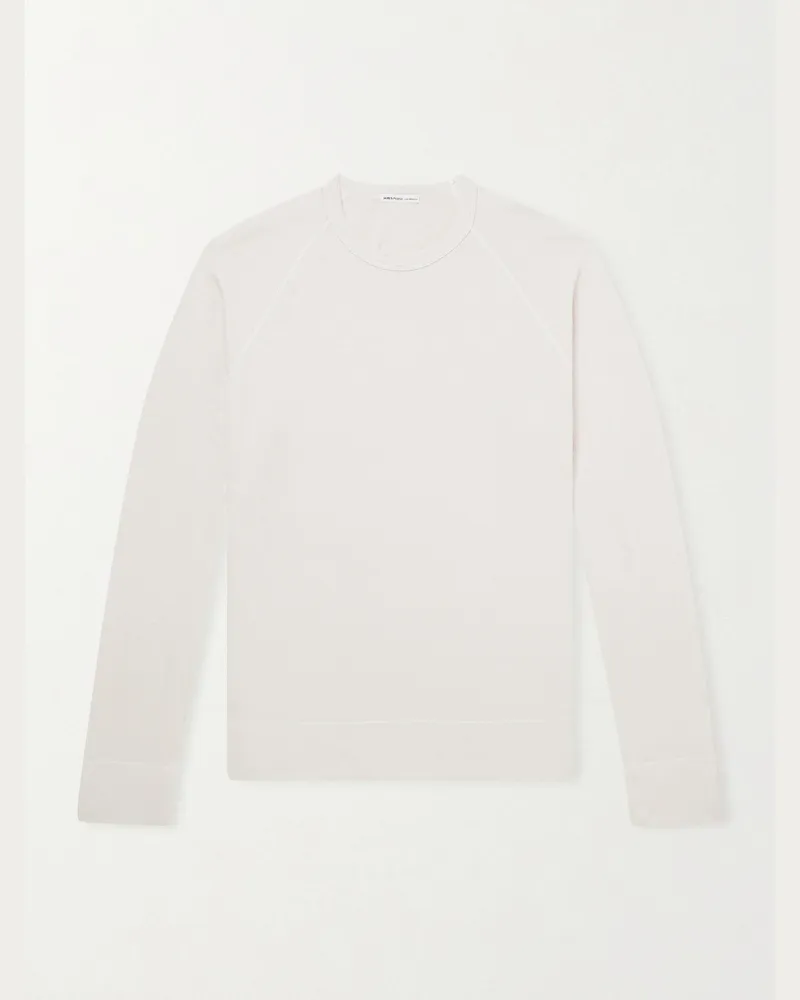 James Perse Sweatshirt aus Supima®-Baumwoll-Jersey Neutral