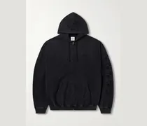 Logo-Embroidered Cotton-Jersey Zip-Up Hoodie