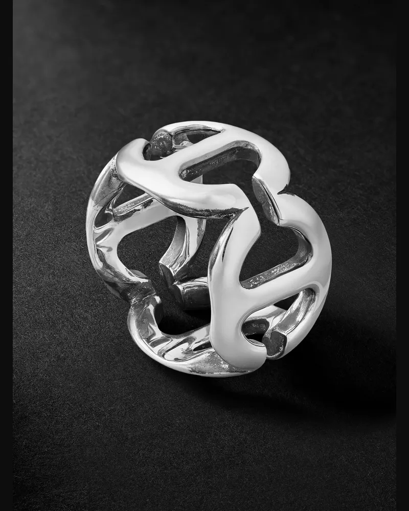 HOORSENBUHS Ring aus Sterlingsilber Silber