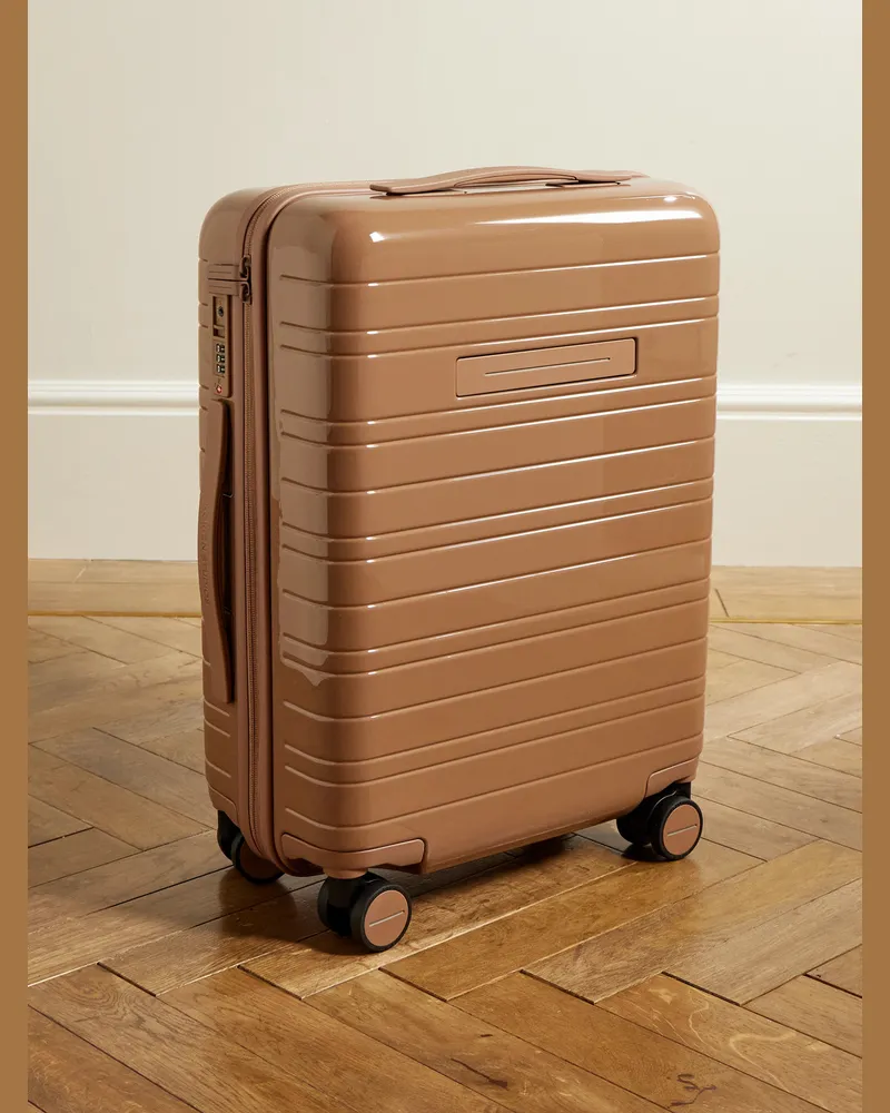 HORIZN STUDIOS H5 RE Hardshell Cabin Suitcase Brown