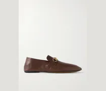Edgar Horsebit-Embellished Leather Loafers