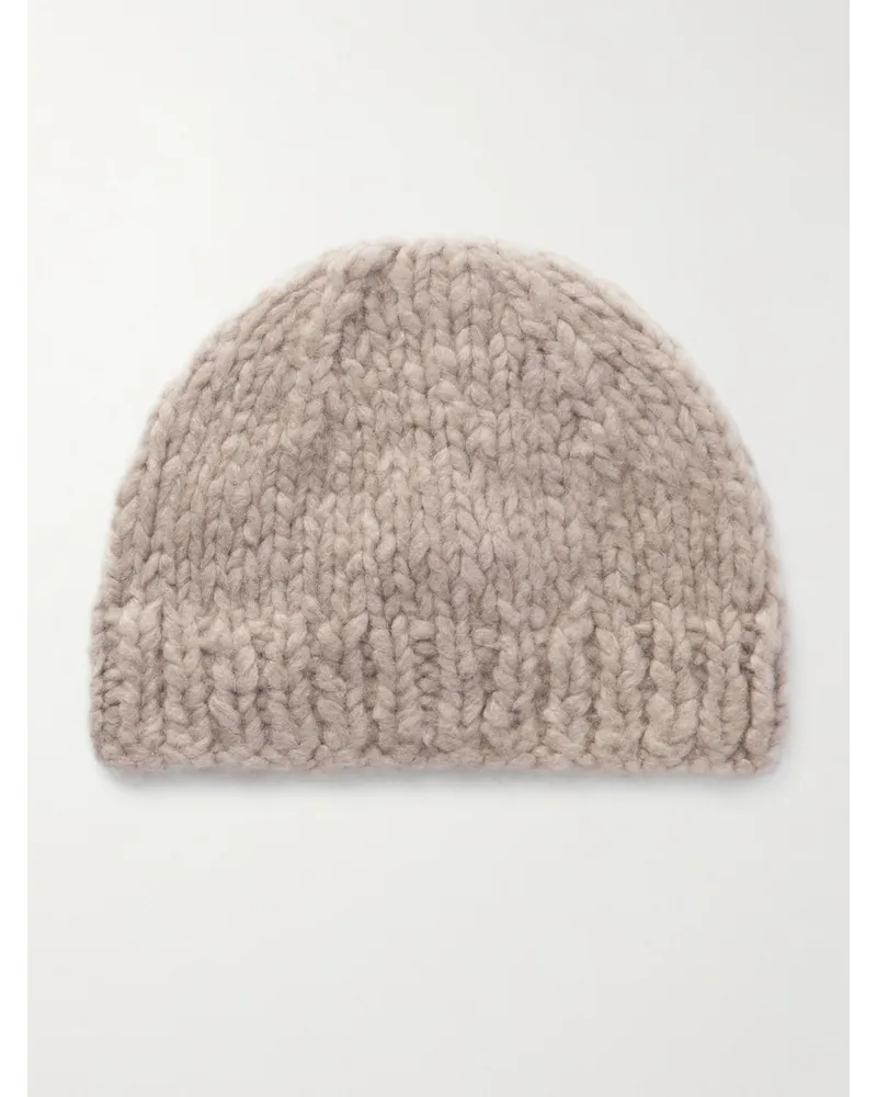 Gabriela Hearst Pacino Beanie aus Kaschmir Neutral