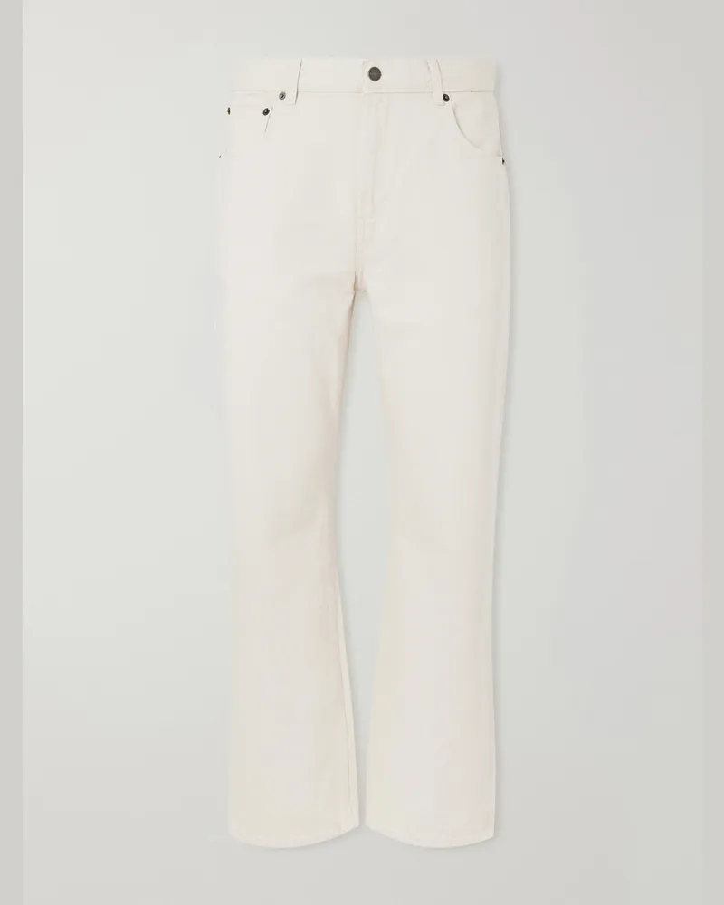 Corridor Straight-Leg Jeans Neutrals