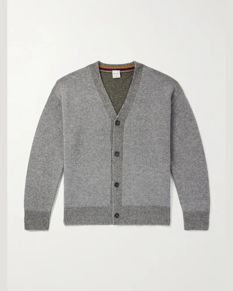 Paul Smith Cardigan aus Wolle Grau