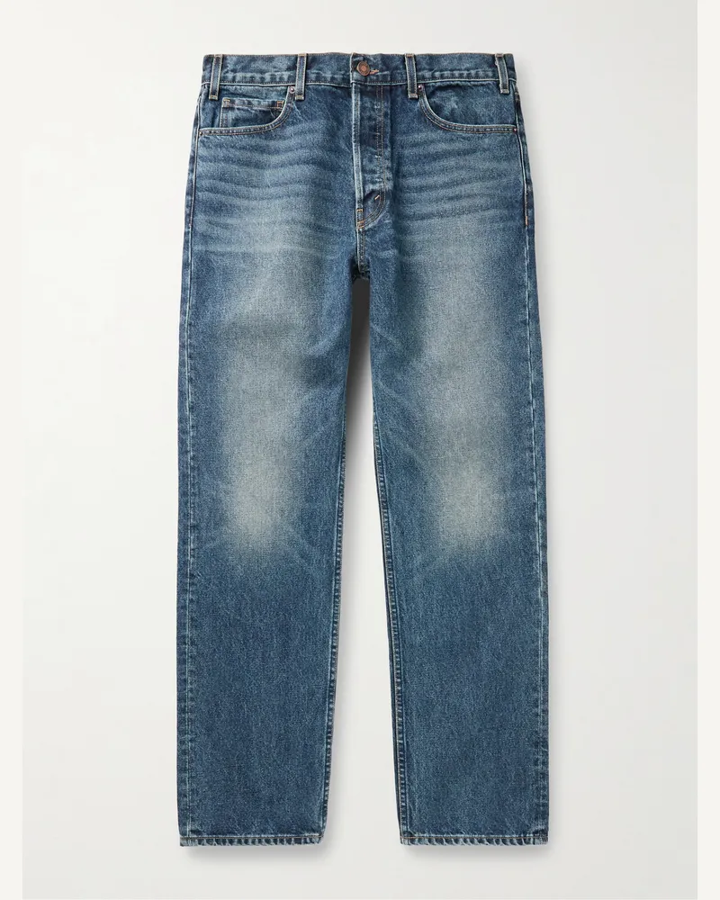 Nili Lotan Billie Straight-Leg Jeans Blue