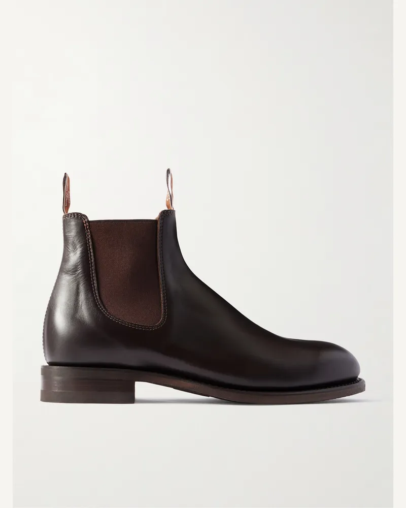 R.M.Williams Comfort Turnout Leather Chelsea Boots Brown