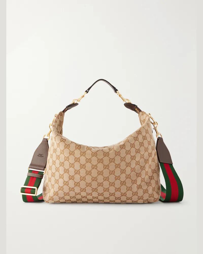 Gucci Brera GG-Canvas Tote Bag Neutrals