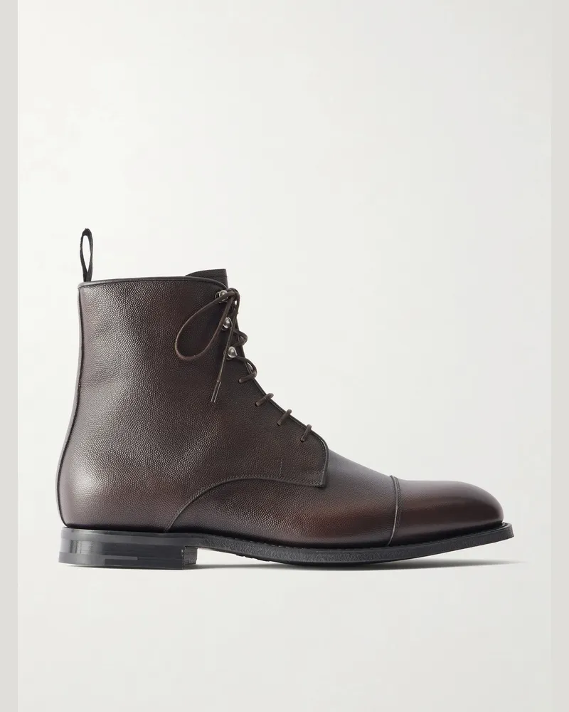 Church's Edworth 2.0 Lace-Up Full-Grain Leather Boots Brown