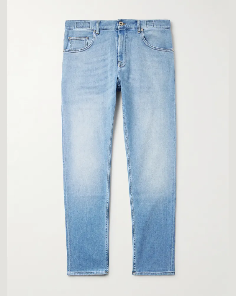 Eleventy Straight-Leg Jeans Blue