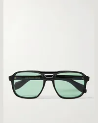 Cutler and Gross Pilotensonnenbrille aus Azetat Grau