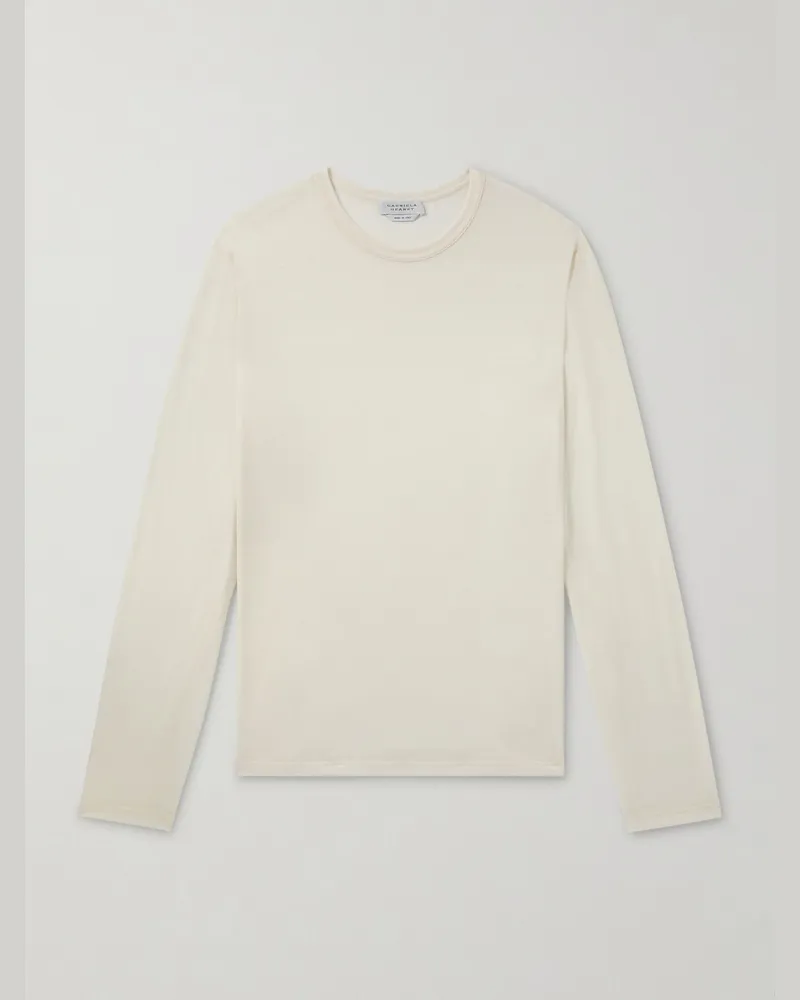 Gabriela Hearst Owen Oberteil aus Kaschmir Neutral