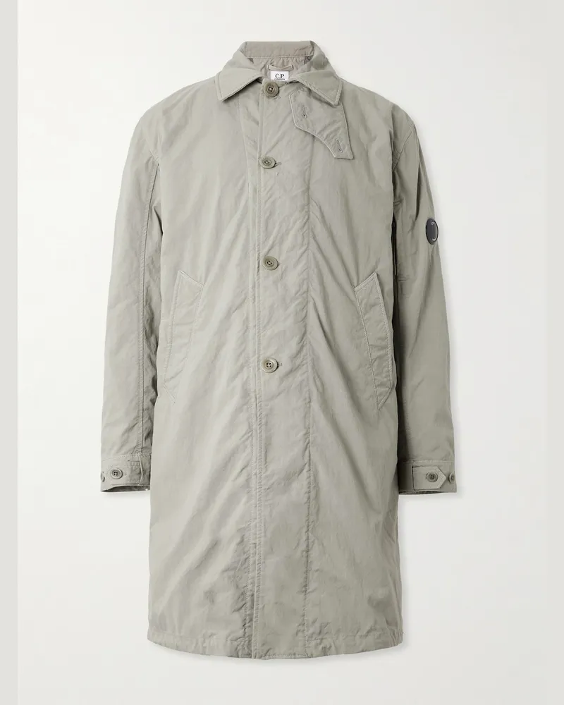 C.P. Company Trenchcoat aus Shell Grau