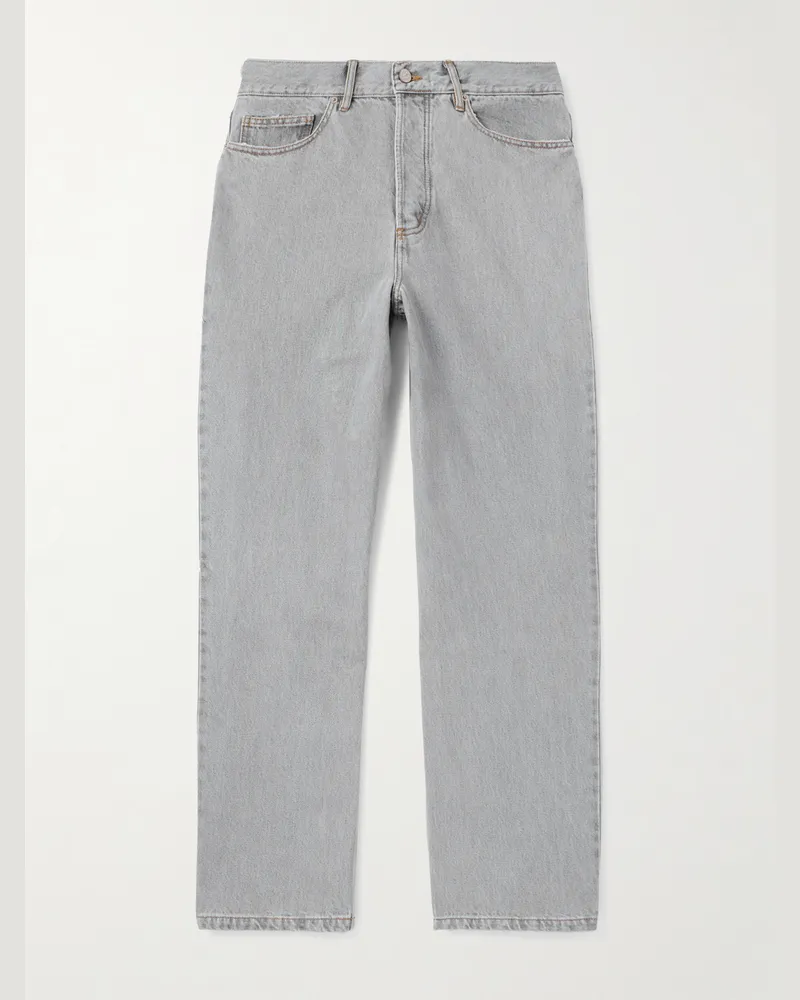 Aimé Leon Dore Gerade geschnittene Jeans Grau