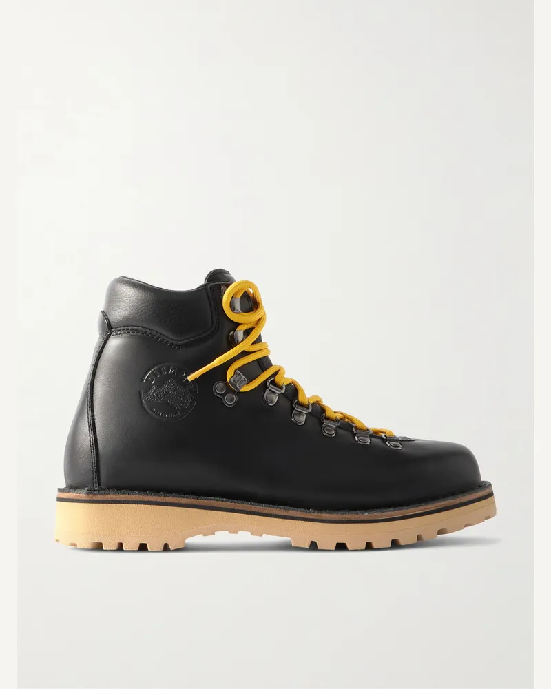 Diemme Roccia Vet Schnürstiefel aus Leder Schwarz