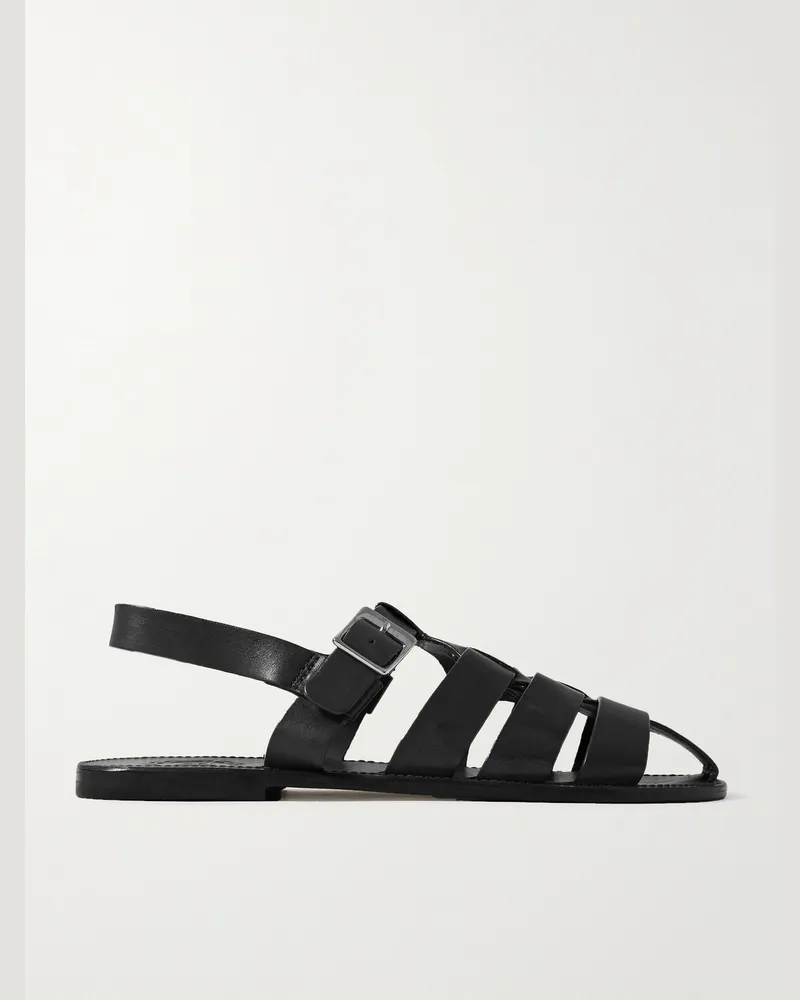 Grenson  Quincy Fischersandalen aus Leder Schwarz