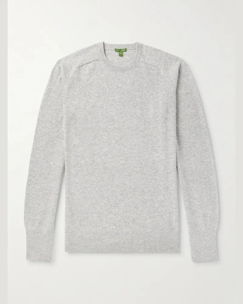 Sid Mashburn Pullover aus Kaschmir Grau