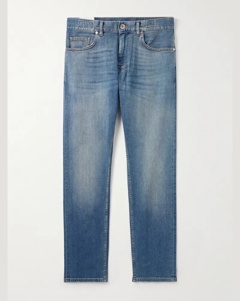 Eleventy Straight-Leg Jeans Blue