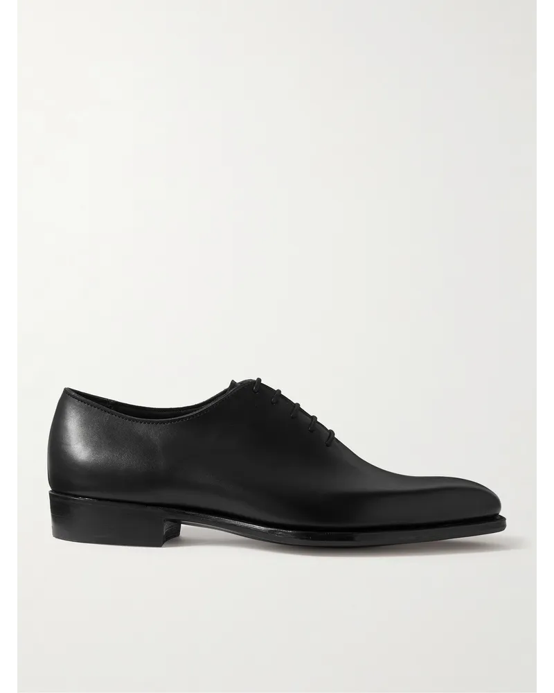 George Cleverley Merlin Oxford-Schuhe aus Leder Schwarz