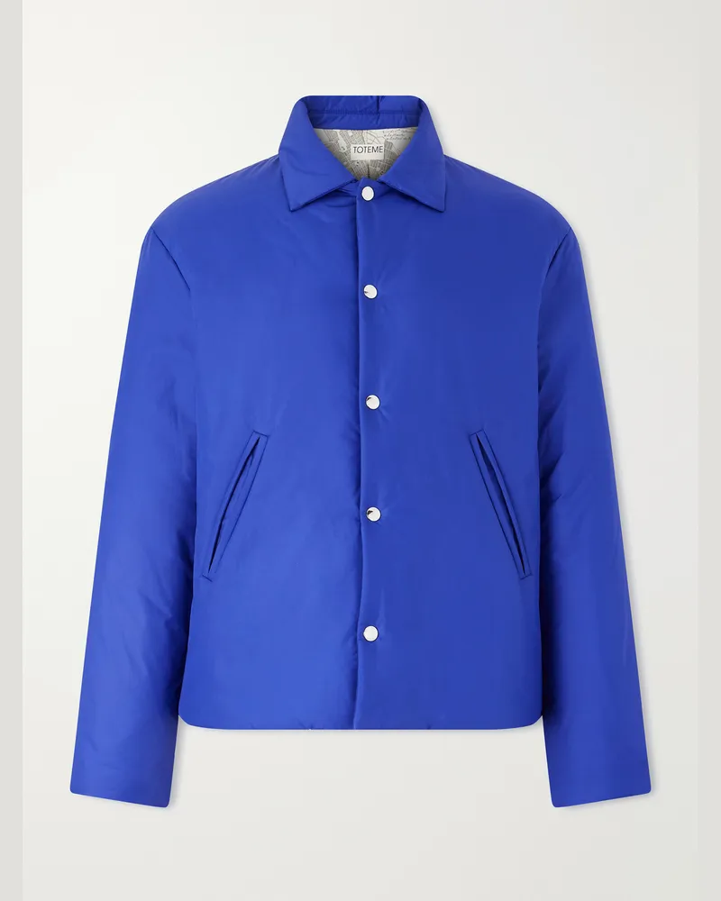 Totême Liner Shell Jacket Blue