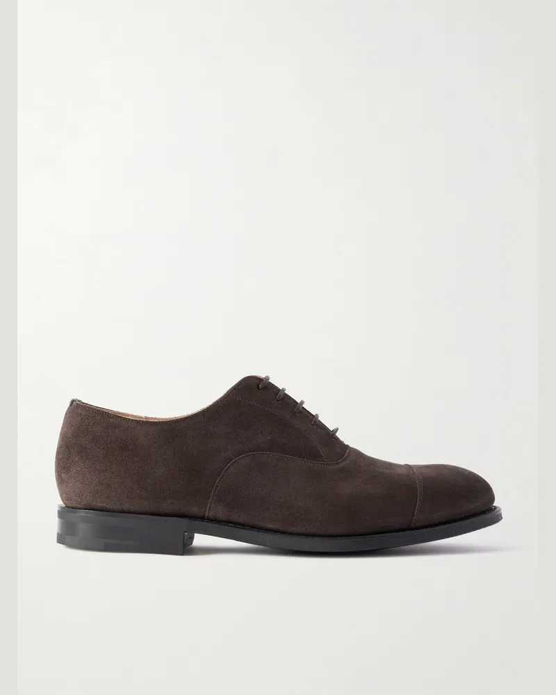 Church's Consul R 2.0 Oxford-Schuhe aus Veloursleder Braun