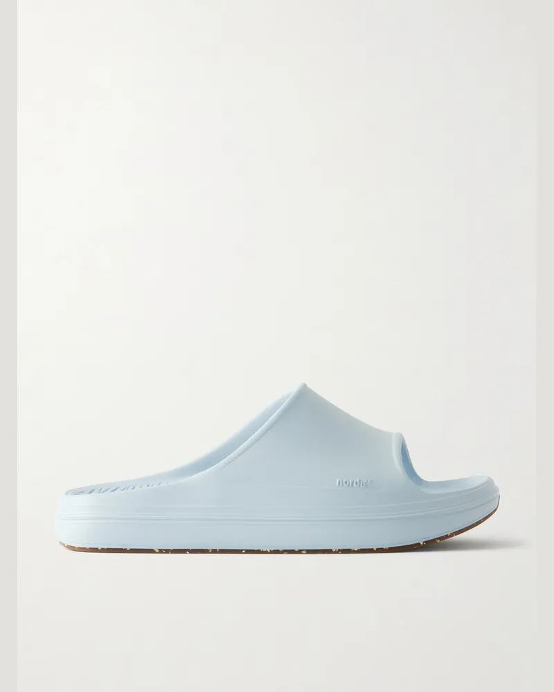 Norda 008 Rubber Slides Blue