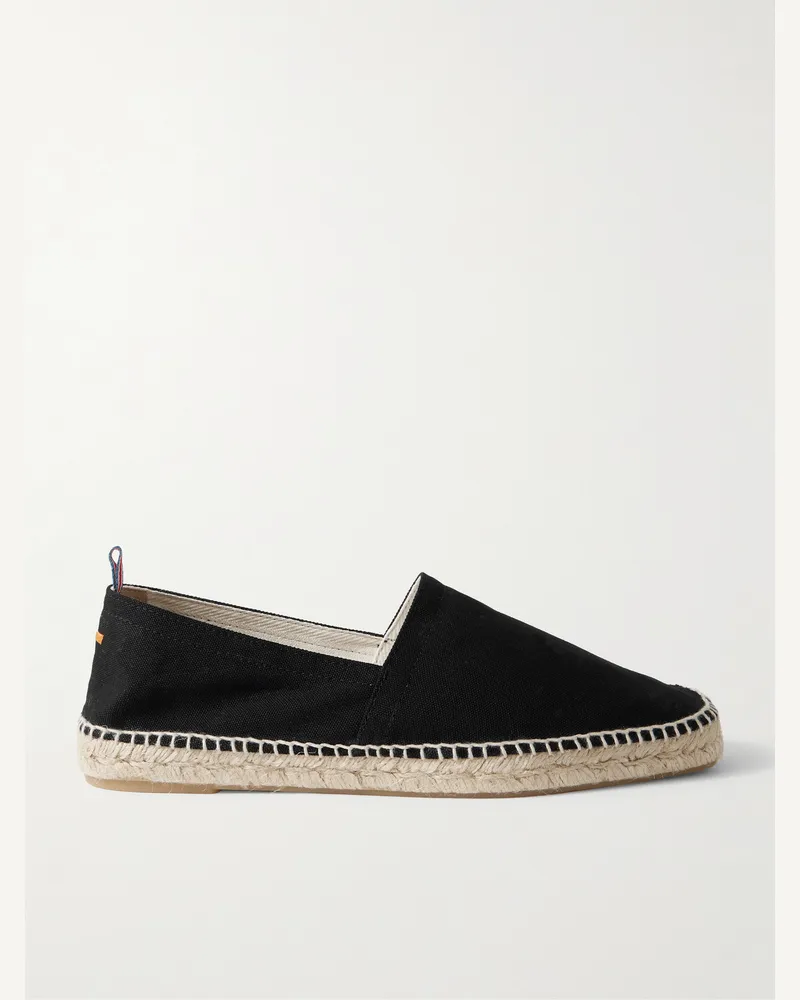 Castañer Pablo Espadrilles aus Canvas Schwarz