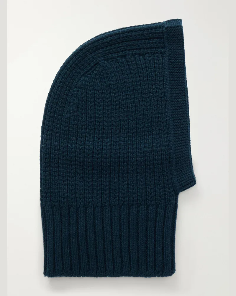 Johnstons of Elgin Waffle-Knit Cashmere Snood Green