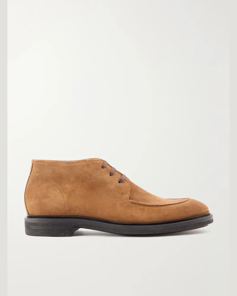 Paul Smith Jerry Suede Boots Brown
